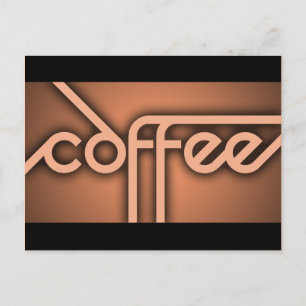 Carte Postale CAFÉ à ombre