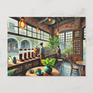Carte Postale Café à Tainan