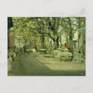 Carte Postale Café à Yalta, 1905