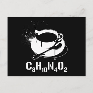 Carte Postale Café C8H10N4O2