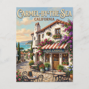 Carte Postale Café Carmel à Carmel-by-the-Sea Californie