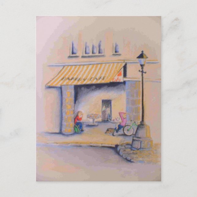 Carte Postale Café Central Stores (Devant)