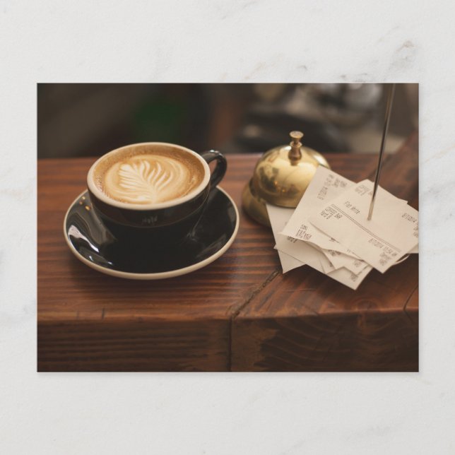 Carte Postale Café Culture (Devant)