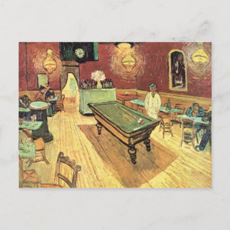 Carte Postale Café de nuit sur la place Lamartine à Arles par va