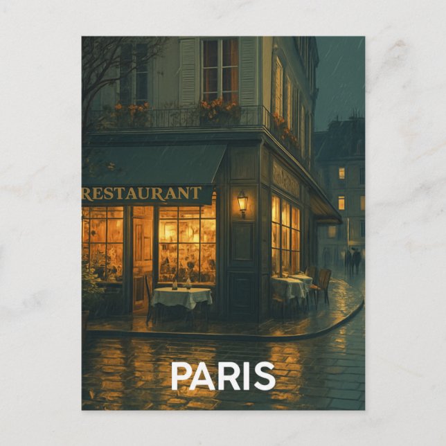 Carte Postale Café de Paris (Devant)