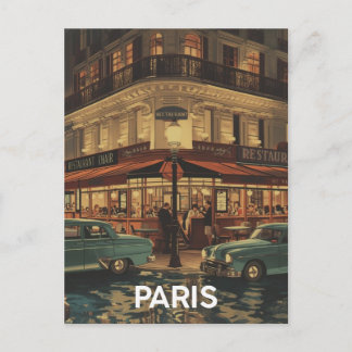Carte Postale Café de Paris