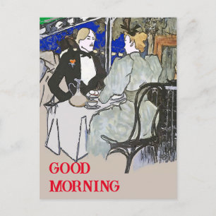 Carte Postale Café du Monde Vintage Style Postcard