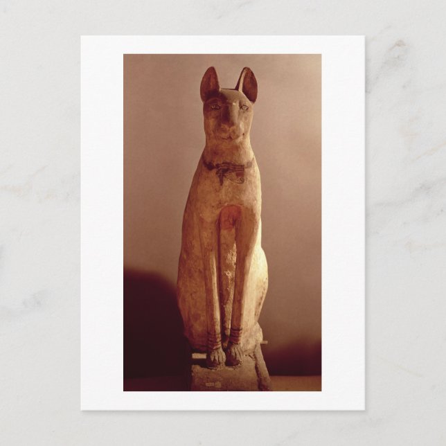 Carte Postale Café d'un chat protégé par la déesse Bastet (p (Devant)