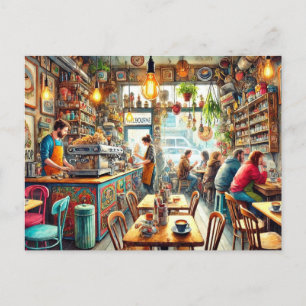 Carte Postale Café écotique à Melbourne Mug