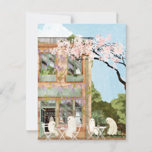 Carte Postale Café Ghost