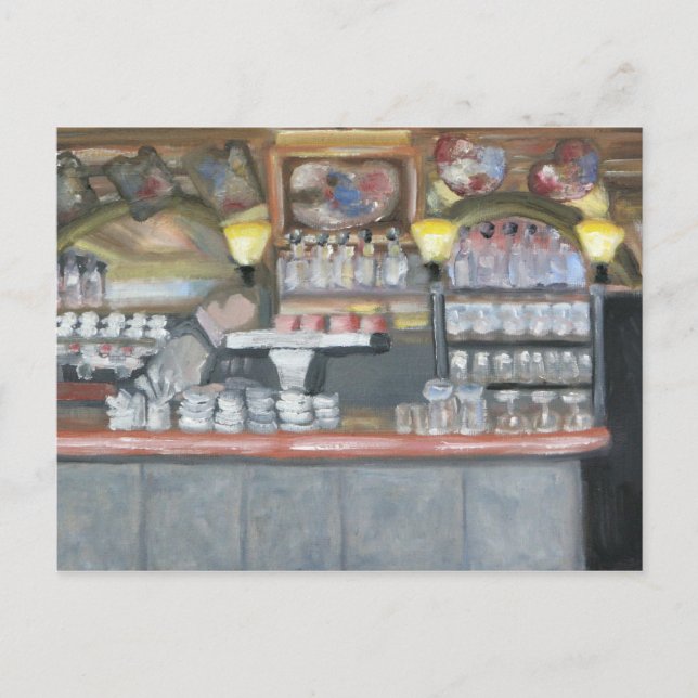Carte Postale Café La Palette´ (Devant)