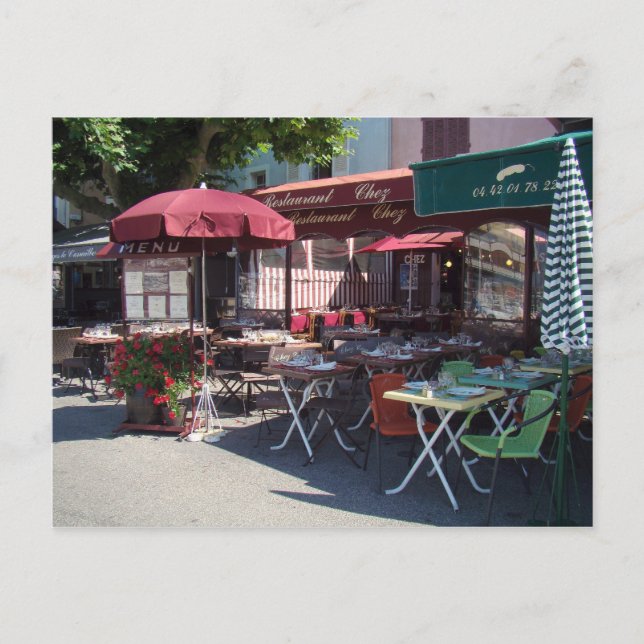 Carte Postale Café Life en France (Devant)