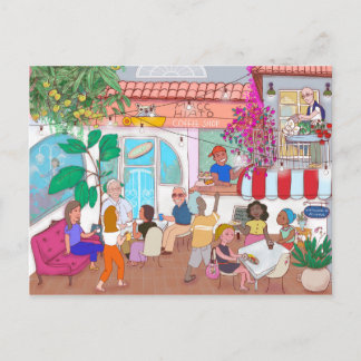 Carte postale Café Macchiato Miramar