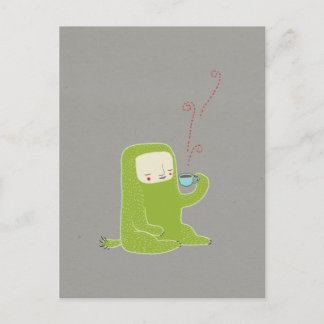 Carte Postale café monstre