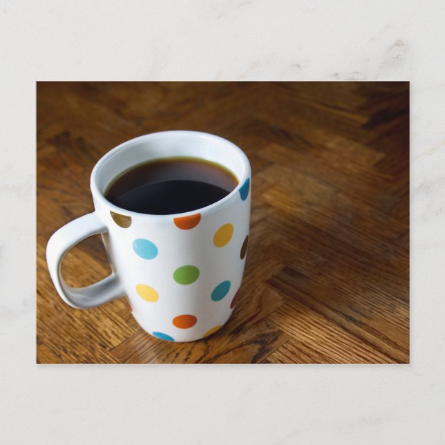 Carte Postale Café noir 4 (Devant)