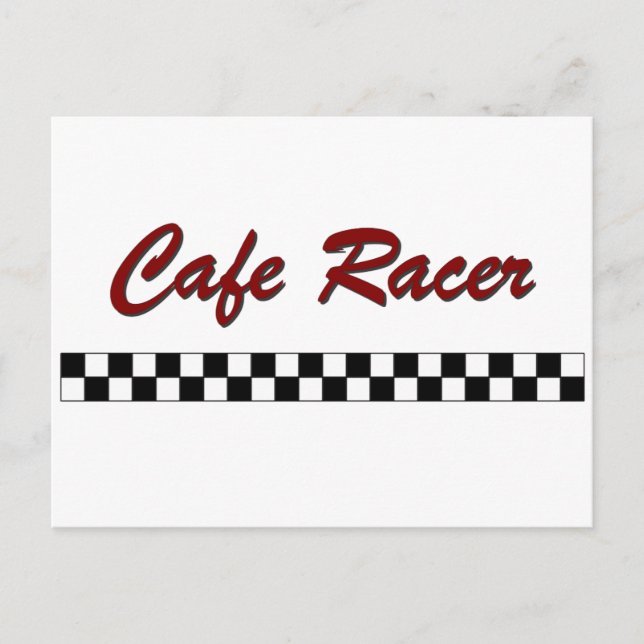 Carte Postale Cafe Racer (Devant)