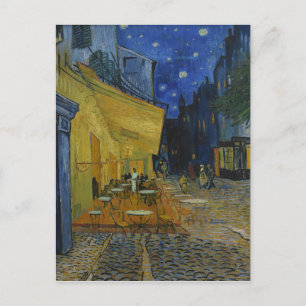 Carte Postale Café Terrasse à la nuit par Vincent van Gogh