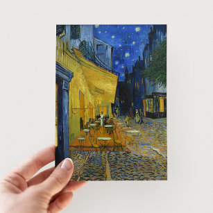 Carte Postale Café Terrasse en soirée   Vincent Van Gogh
