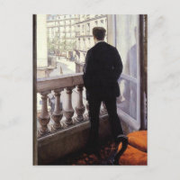 Caillebotte - Jeune Homme à sa Fenêtre