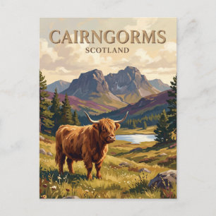 Carte Postale Cairngorms Aviemore Écosse