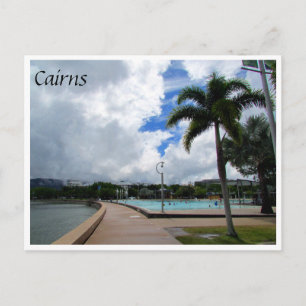 Carte Postale cairns esplanade lagon