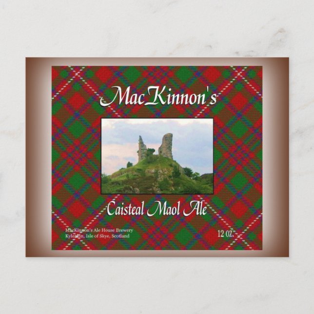 Carte Postale Caisteal Maol Ale de MacKinnon (Devant)