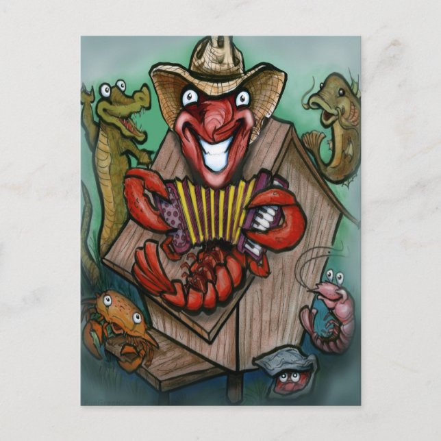 Carte Postale Cajun (Devant)