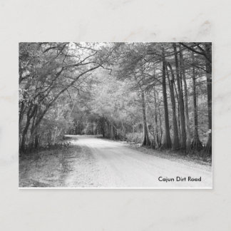 Carte postale Cajun Dirt Road