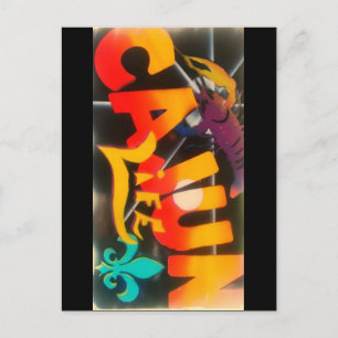 Carte Postale Cajun Life