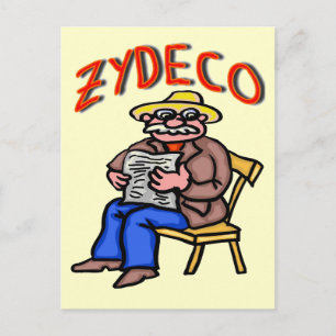 Carte Postale Cajun Zydeco