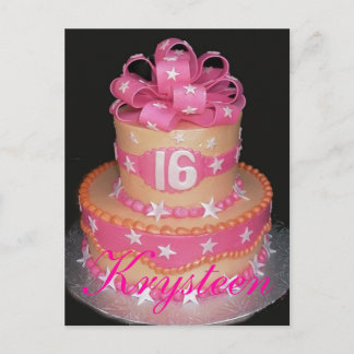Carte Postale Cake 16e