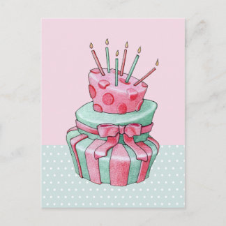 Carte postale Cake Celebration