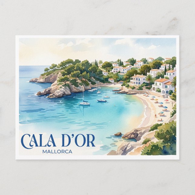 Carte Postale Cala d'Or Espagne (Devant)