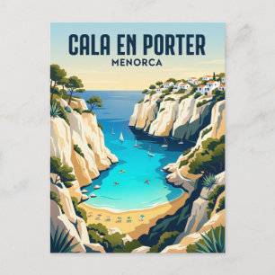 Carte Postale Cala en Porter Espagne
