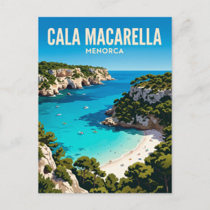Carte Postale Cala Macarella Espagne