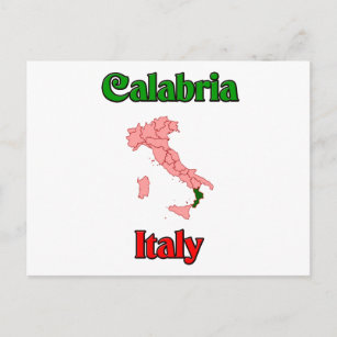 Carte Postale Calabre Italie