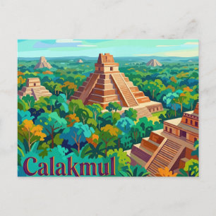 Carte Postale Calakmul Mexique