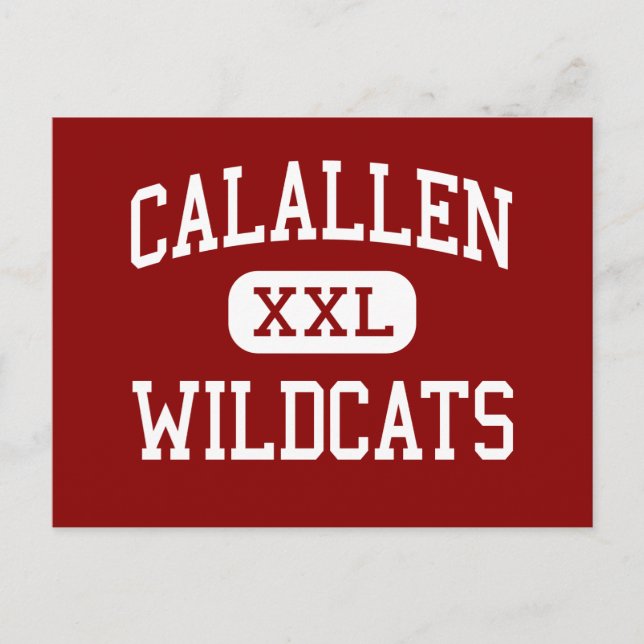 Carte Postale Calallen - Wildcats - Middle - Corpus Christi (Devant)