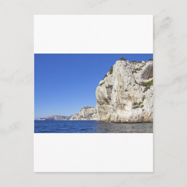 Carte Postale Calanques à Cassis (Devant)