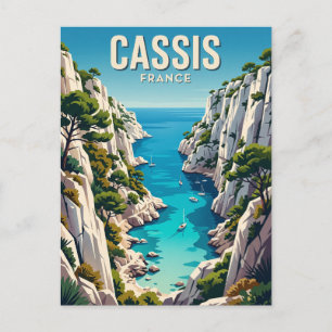 Carte Postale Calanques de Cassis France