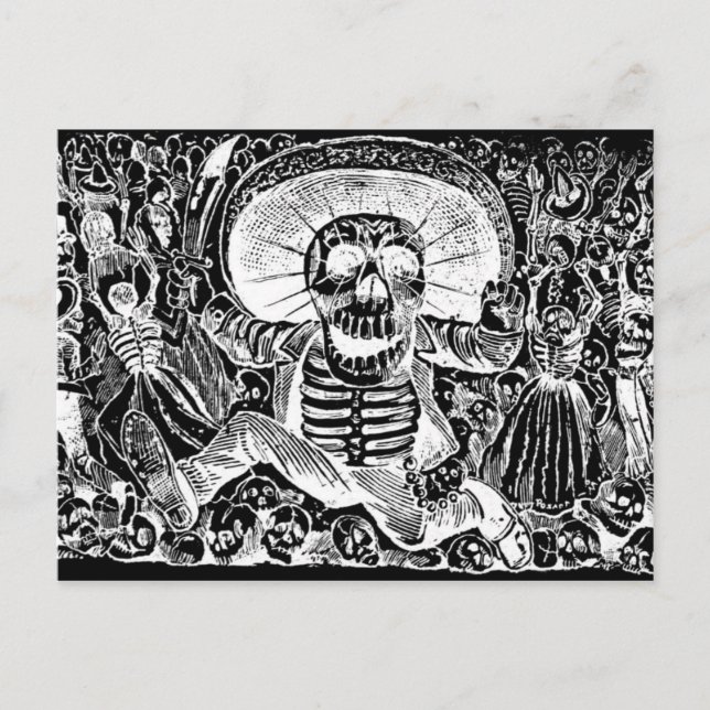 Carte postale Calavera Oaxaquena (Devant)