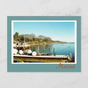 Carte Postale Cale côtière du Maine Dock II