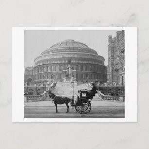 Carte Postale Calèche à Albert Hall Londres 1904, Angleterre