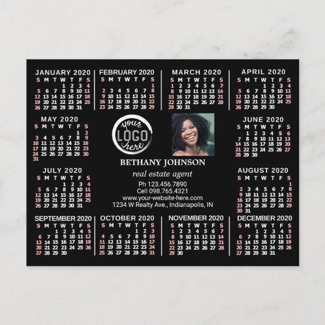 Carte Postale Calendrier 2020 (Voir la description pour la nouve (Devant)