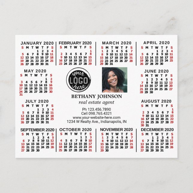 Carte Postale Calendrier 2020 (Voir la description pour la nouve (Devant)