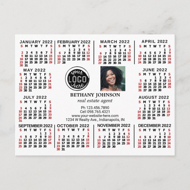 Carte Postale Calendrier 2022 (voir description pour la nouvelle (Devant)