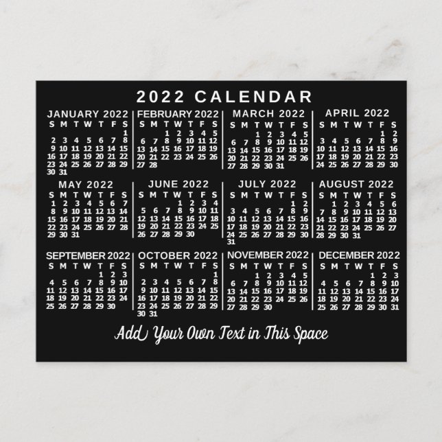 Carte Postale Calendrier 2022 (Voir la description pour la nouve (Devant)