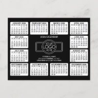 Calendrier 2025 avec logo Coordonnées