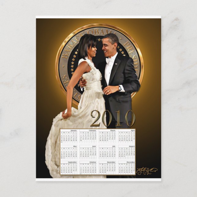 Carte Postale Calendrier de danse 2010 (Devant)