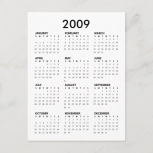 Carte Postale Calendrier de poche Obama - Discours d'investiture